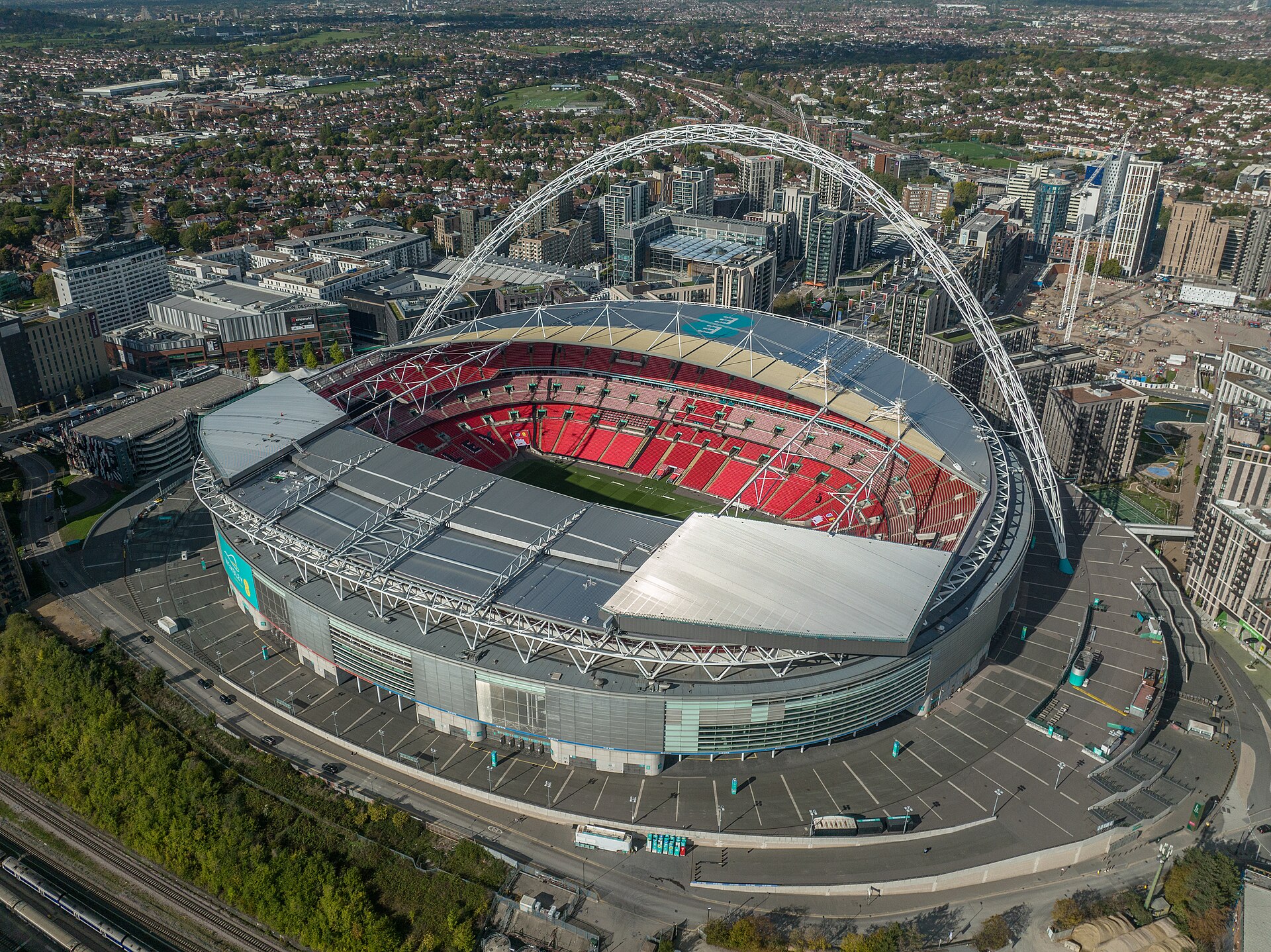 Wembley Stadium for removals in Brent