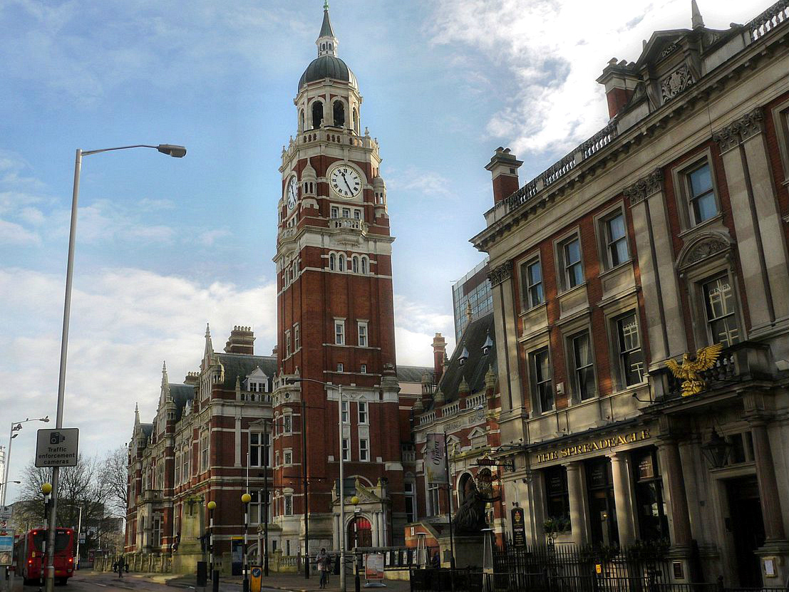 Croydon Old Town Hall for removals in Croydon