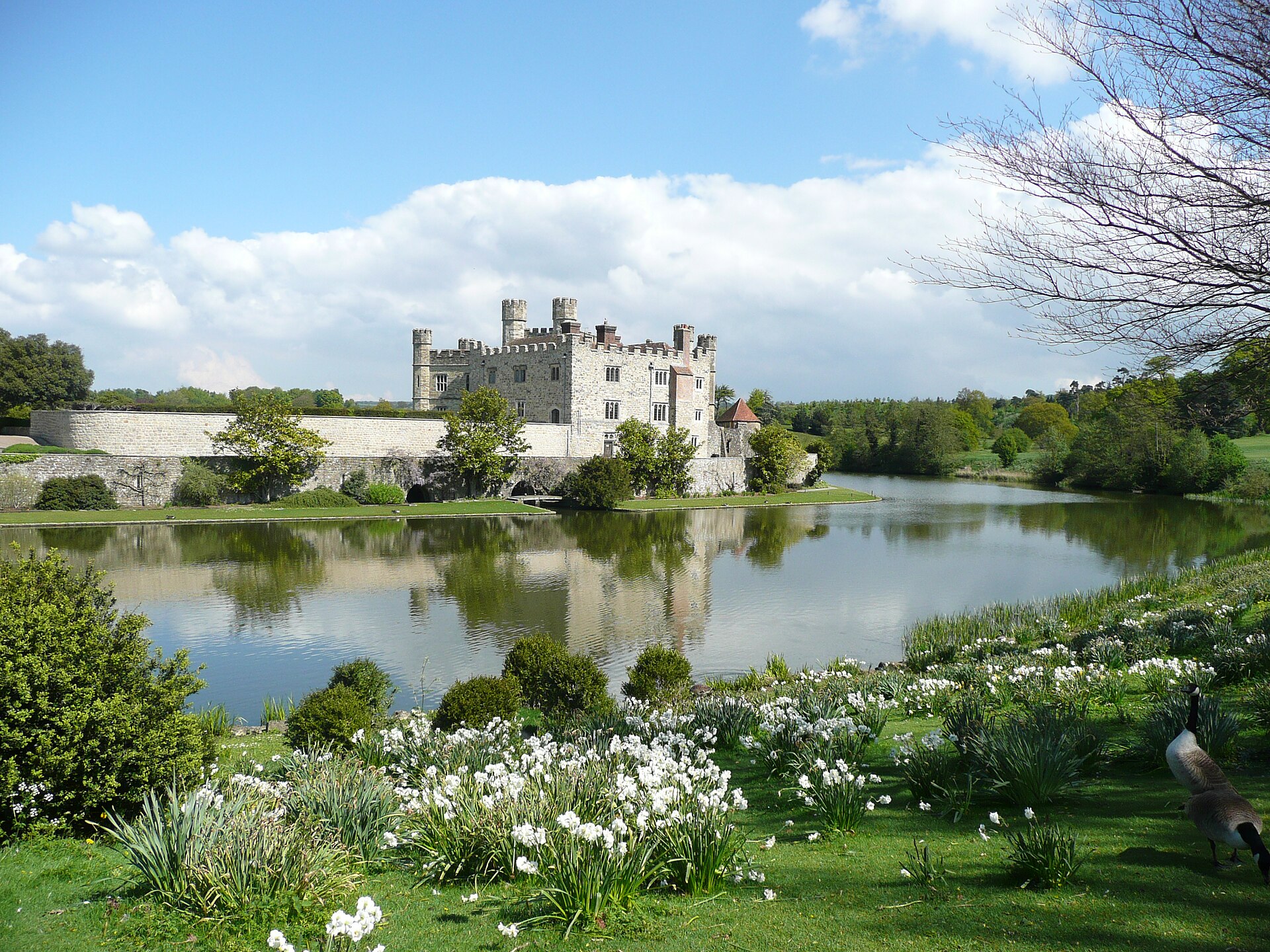 Leeds Castle for removals in Kent
