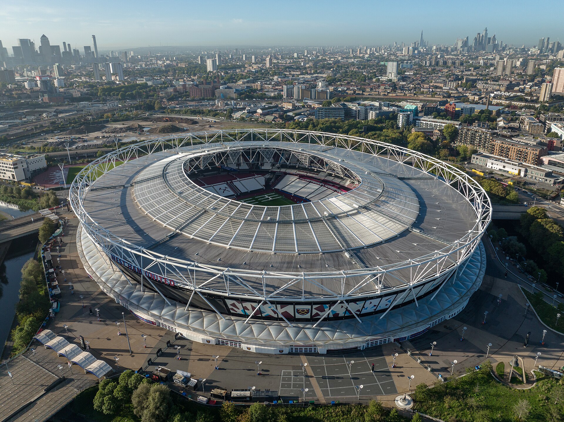 London Stadium for removals in Newham